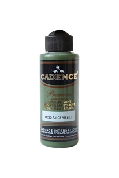 Cadence Avcı Yeşil Premium Akrilik Boya 8020 120 ml