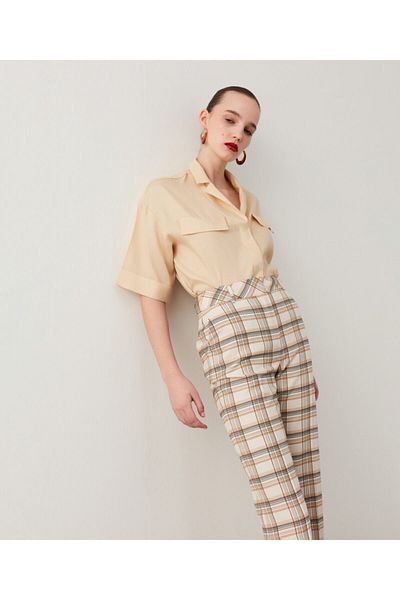 İpekyol Pants - Ecru - Straight