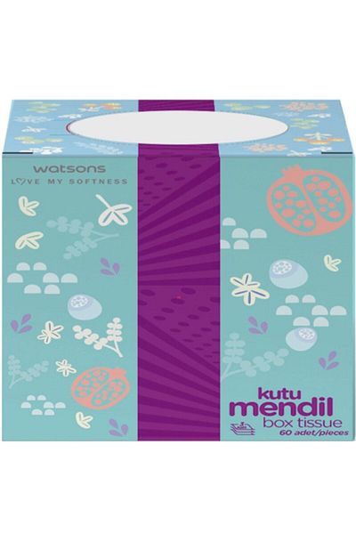 Watsons X-flower Box Wipes 60 Pieces