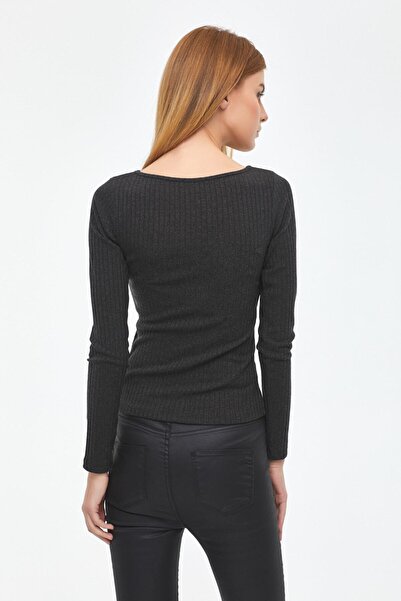 Ltb TRIOU ANTRACIT DE DAmă MÂNECĂ LUNGĂ 0112080504610270000