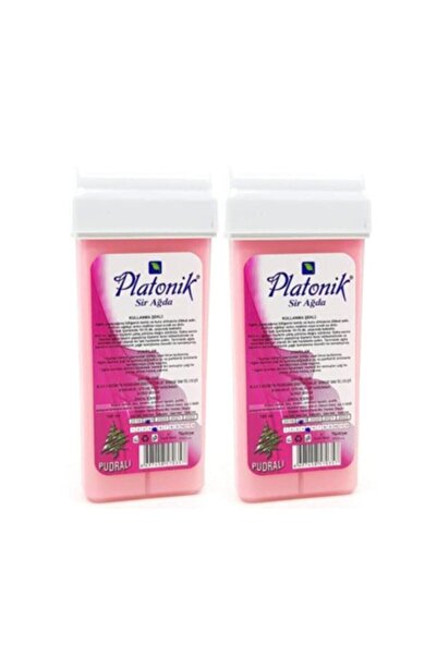 Platonik Kartuş Sir Roll On Ağda Pudralı (pembe) 100 ml X 2 Adet