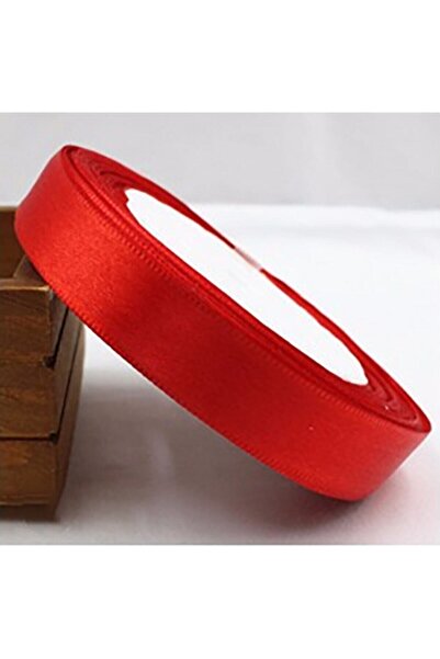 Çemrek Süs Parti Червона стрічка сатен 3 см 10 м Сатен стрічка