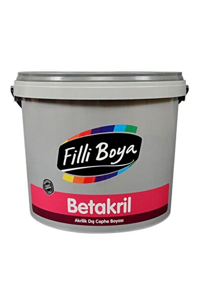 Filli Boya Betakril Akrilik Dış Cephe Boyası 15 Lt Beyaz