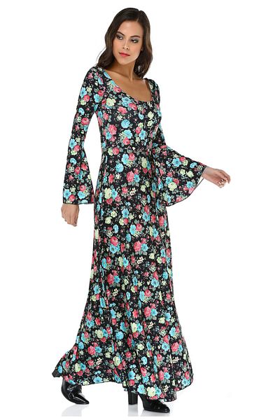 Quincey Floral Maxi Φόρεμα