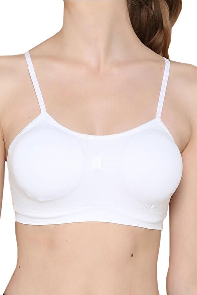 Elite Life 3 Pieces White Color Rope Strap Supported Bustier