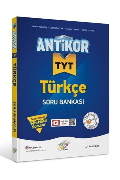 Fdd Yayınları Fdd Tyt Antikor Türkçe Soru Bankası (yeni)