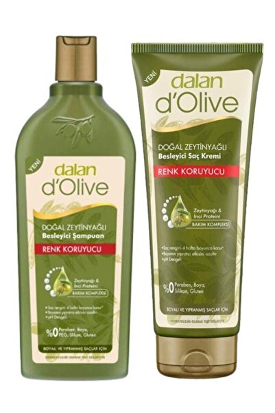 Dalan Renk Koruyucu Şampuan 400 Ml + Saç Kremi Hediyeli 200 Ml