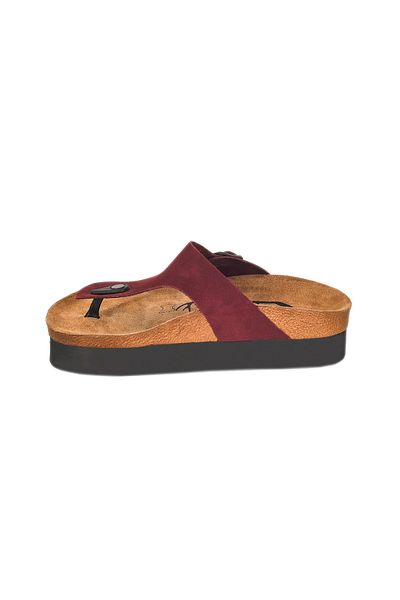 Moosefield Burgundy Women's Slippers