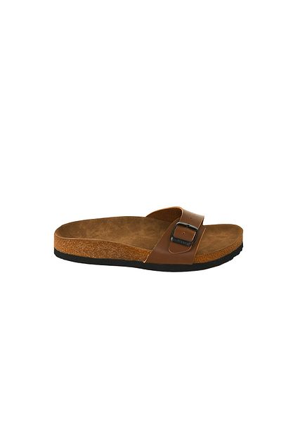 JustBow Tan Unisex Slippers
