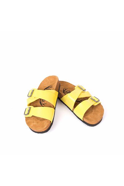 Moosefield Yellow Women's Slippers