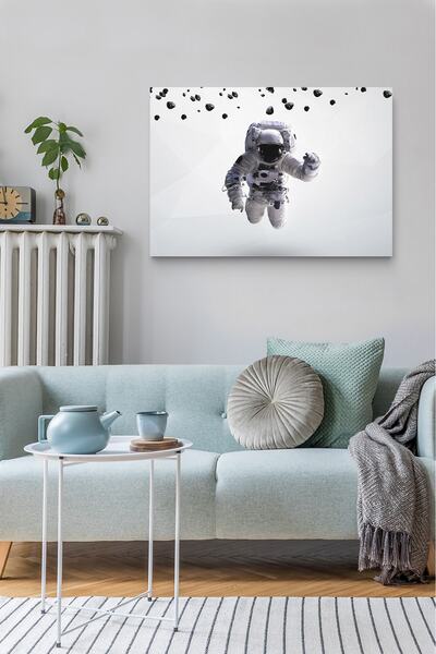 Astronot Kanvas Tablo | Tuval Kanvas Tablo 70x100 Cm