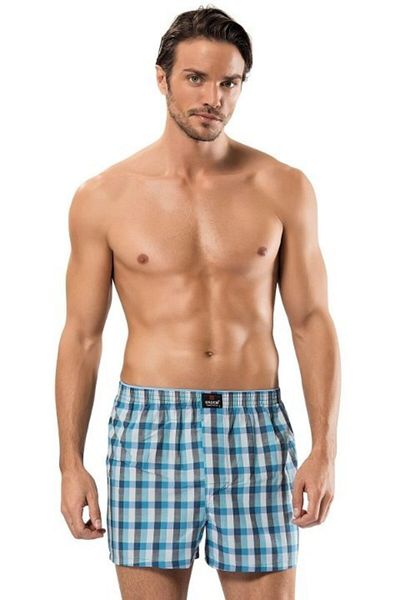 Erdem Ανδρικό μπλε ποπλίνα Boxer 3 τεμαχίων