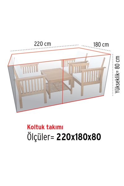 Homaks Koltuk Takımı Koruma Örtüsü 220 X 180