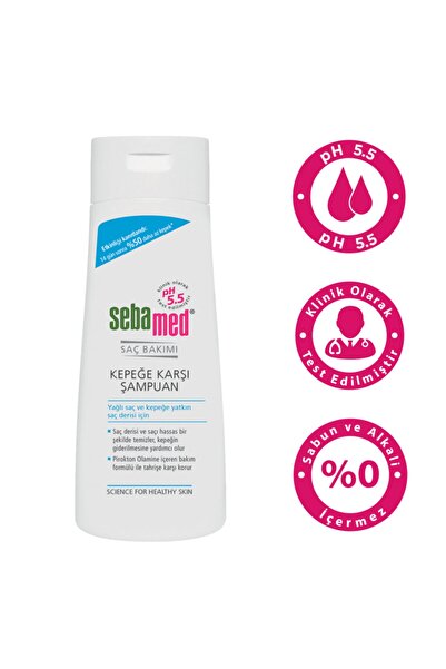 Sebamed Kepeğe Karşı Etkili Şampuan & Yüz Ve Vücut Temizleyici Likit 200 Ml