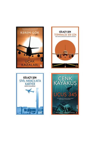 Kanon Kitap Sivil Havacılık 4 Kitap Set (kerem Gök/ Gülaçtı Şen/ Cenk Kayakuş...