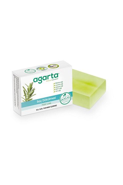 Agarta Hair Loss Soap Natural 150 gr 2 Pieces