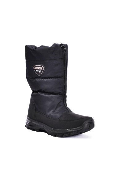 Scooter 5547 Чорні текстильні жіночі чоботи