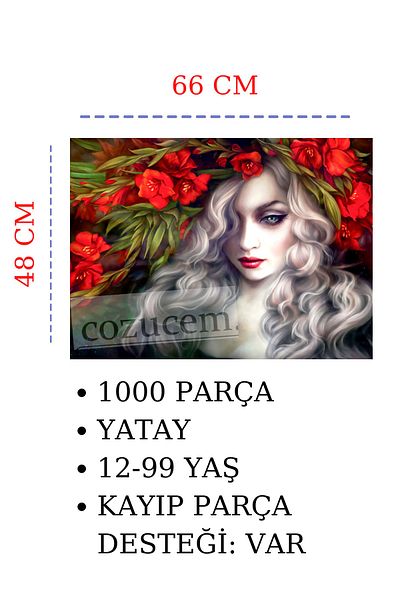 Anatolian Puzzle Elegant Anatolian Puzzle - 1000 Pieces