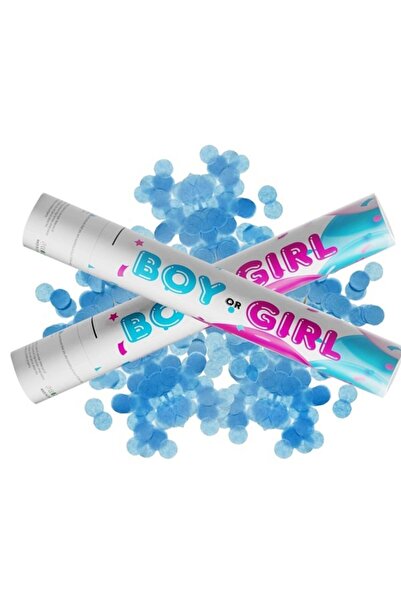 Partimarka Cinsiyet Belirleme Partisi Mavi Konfeti