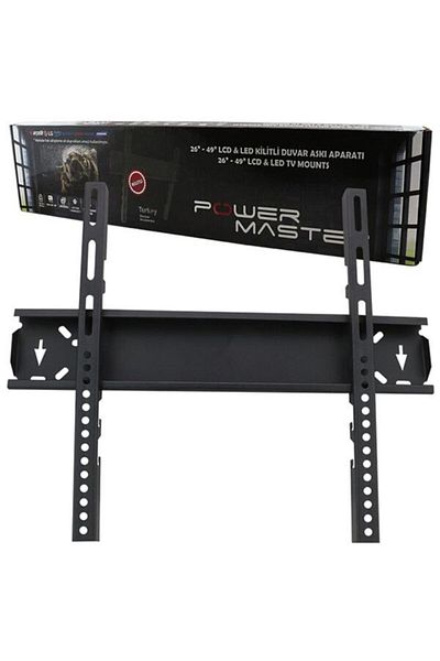 Powermaster PWR-40S 26 - 49 حامل حائط LCD ثابت مع قفل