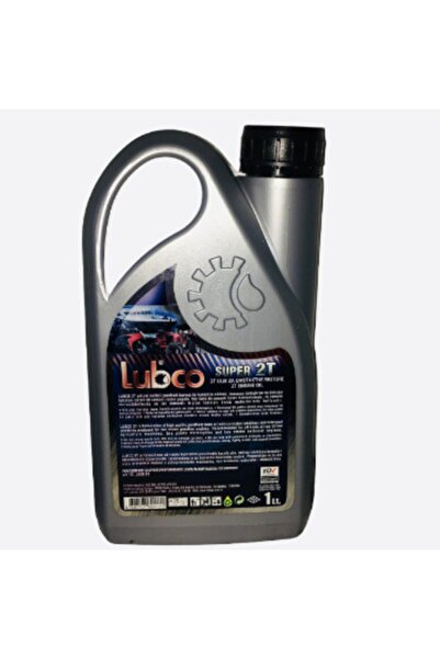 LUBCO 2t Yağ Kırmızı T 2 Zamanlı Motor Yağı Benzinli Testere Ve Tırpan Yağı 1 Lt
