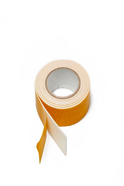 ALSHOP Double Sided Foam Tape (18 Mm X 2) Meter 4 Pieces Double Sided Tape