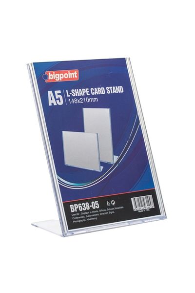 Bigpoint حامل بطاقات عمودي مقاس A5