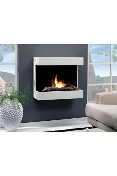 BLUEFLAME Wallfire 90 Bacasız Şömine -1 Litre Bioethanol Şömine Yakıtı Hediye (BİOETHANOL YAKITLI ŞÖMİNE)