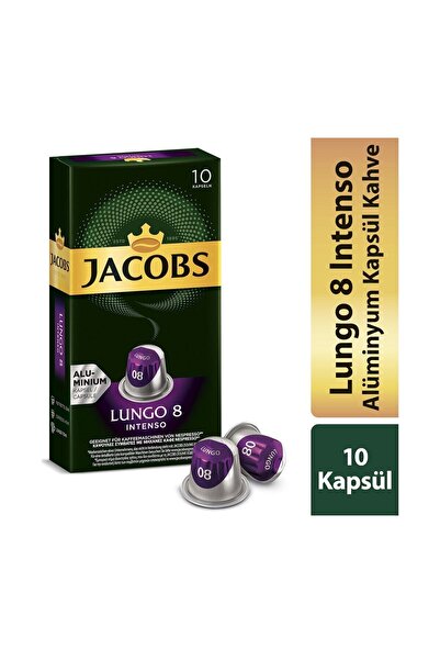 Jacobs Capsule Lungo 8 Intenso 52 G 10 Adet Kapsül Kahve