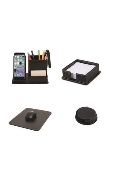 DeriDünyası Kalemlik Bardak Altlığı Mausepad Ve Notluk