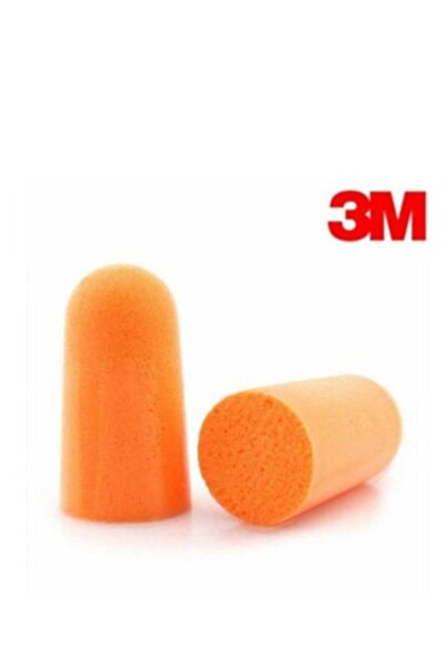 3M Orijinal  1100 Kulak Tıkacı Gürültü Ses Önleyici 20 Çift