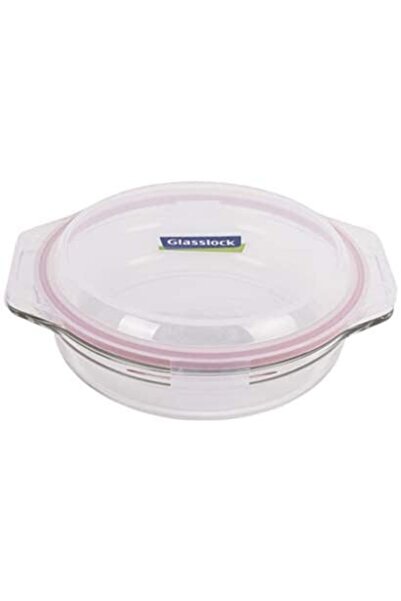 Glasslock Recipient de depozitare din sticlă rezistentă la spargere Ba-hem, r...