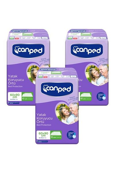 Canped Mattress Protector Cover 3 Pack of 10 60*90 Cm