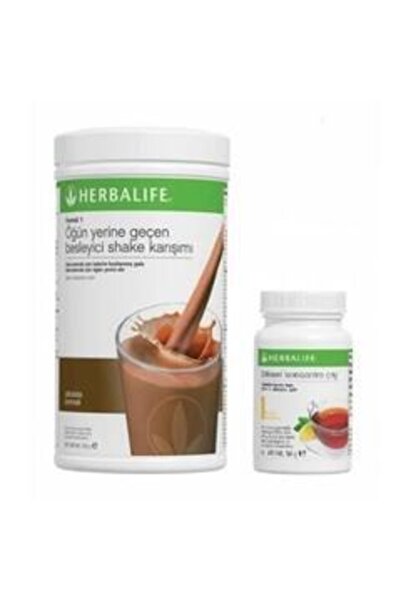 Herbalife Formül 1 Öğün Yerine Geçen Besleyici Shake Karışımı Çikolata Aromal...