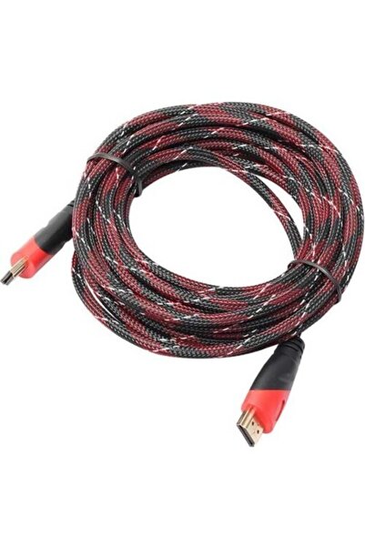 ATAEXPRESS 5 Metre Sargılı Hdmı Kablo Full Hd 2160p 1080p Destekli