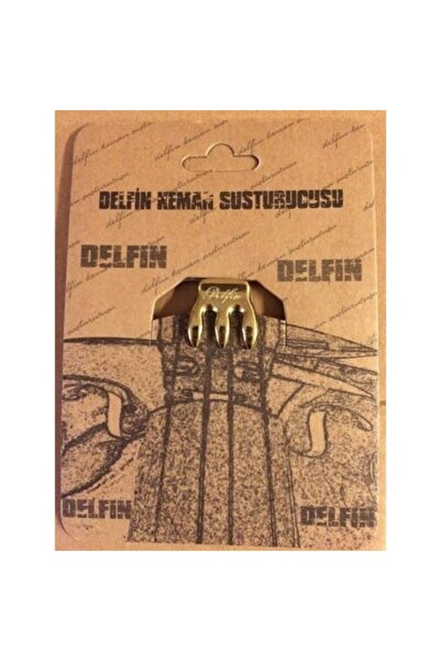 delfin Gold Renk Metal Keman Mute Susturucu