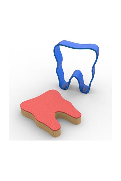 Elit parti شكل أسنان من البولي كربونات، قالب بسكويت وبلاستيك السكر، بسكويت حفلات القمح