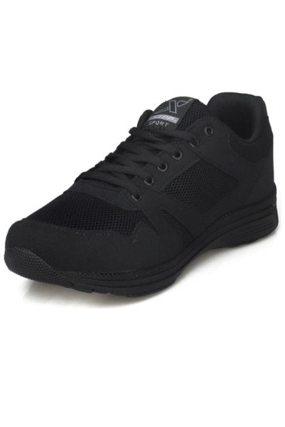 XStep Unisex Black Casual Sports Shoes