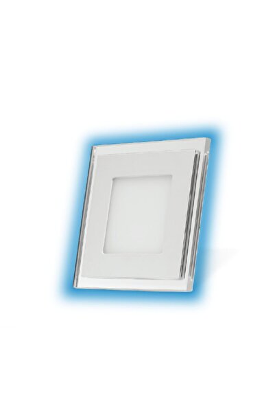 20w 6500k 1700lm Sıva Altı Camlı Led Panel(KARE)-beyaz Işık Kademeli Mavi Işık