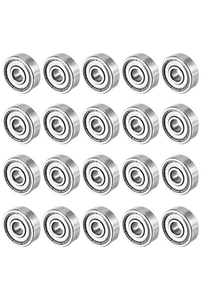 Dünya Magnet Metal Mühürlü Çok Amaçlı Bilye Rulman - 5x16x5 Ölçülerinde 20 Ad...