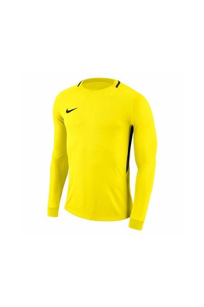 Nike Men's Yellow Sweatshirt Dry Park III Jsy Ls Gk894509-741 Goalkeeper Jersey