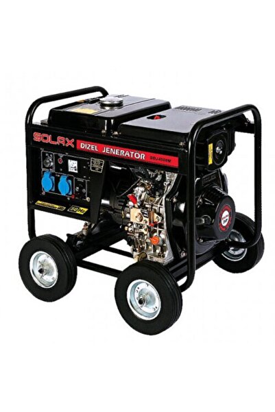 Solax Sdj400m Dizel Tekerlekli Ipli Jeneratör 3,5 Kva