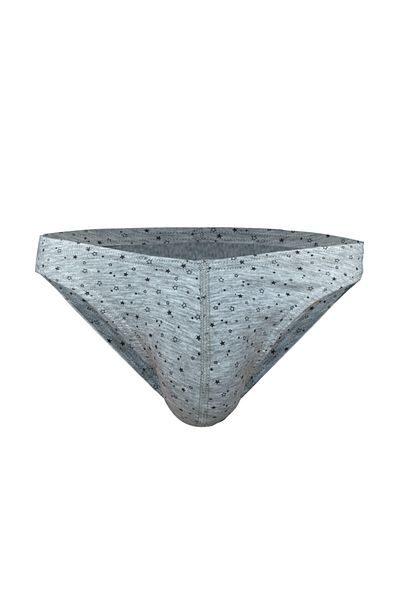 darkzone Ανδρικό slip με μοτίβο Slim Fit Grey