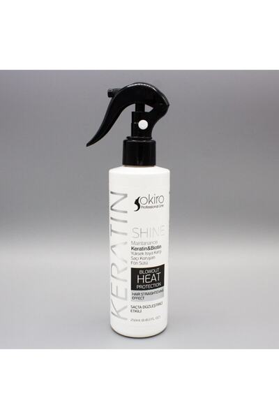 Okiro حليب تجفيف الشعر بالكيراتين والبيوتين 250 مل.
