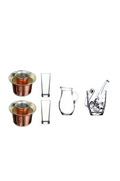 Paşabahçe 7 Parça Rakı Ehlikeyf Ve Buz Kovasi Set