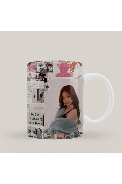 Pan Dükkan Blackpink Design Printing Mug Cup