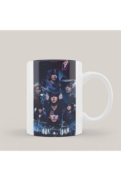 Pan Dükkan Bts Group Members Design Printing Gift Mug Cup