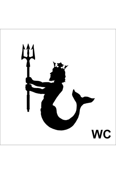 Burada Medikal ve Reklam لافتة تحويل تحذيرية لحوض المرحاض مقاس 15 × 15 سم