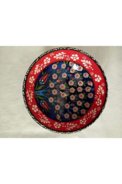 Sultan Çini -çini El Emeği Teşhip Sanatı Özel Tasarım Kabartma Desenli Çini 1...