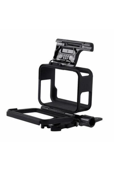 Knmaster Gopro Hero 5 6 7 Uyumlu Üst Kilitli Çerçeve / Frame